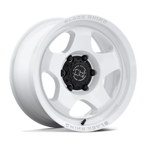 BLACK RHINO HARD ALLOYS BR031 SOL 17X9 12 6X120 GLOSS WHITE
