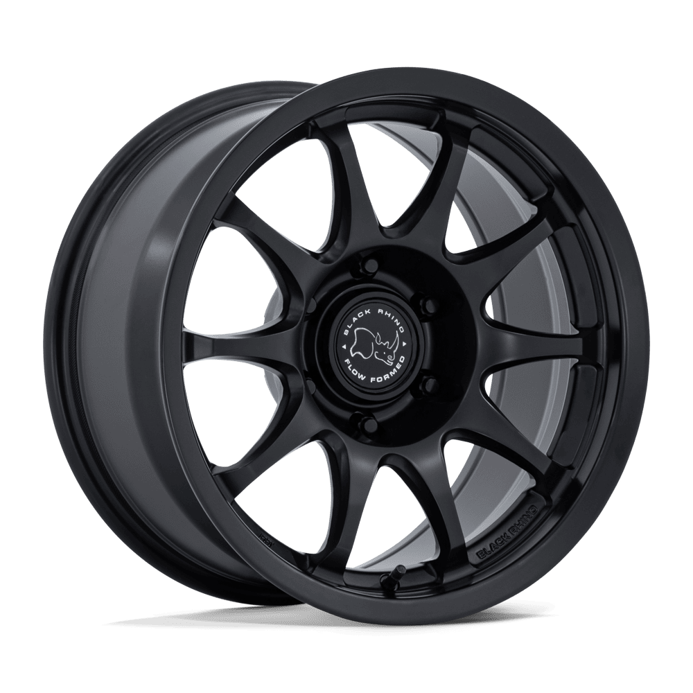 Black Rhino Hard Alloys BR038 RONIN - 17x8.5 0mm 6x135 MATTE BLACK Wheel | BR038MX17856300