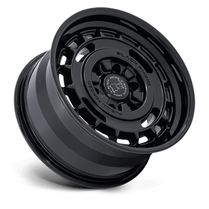 BLACK RHINO HARD ALLOYS BR600 VAGABOND 17X8 32 6X139.7 MATTE BLACK W/ GLOSS BLACK LIP