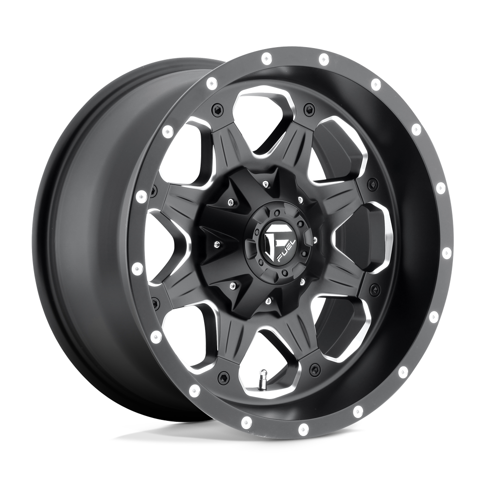 Fuel 1Pc D534 BOOST - 20x9 14mm 5x114.3/5x127 MATTE BLACK MILLED Wheel | D53420902655