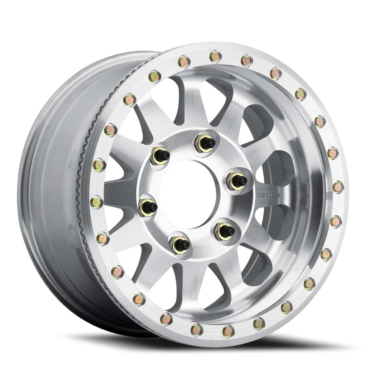 Method 101 15x5.5 5x205 -20mm Buggy Beadlock Machined - Raw MR10155519320B