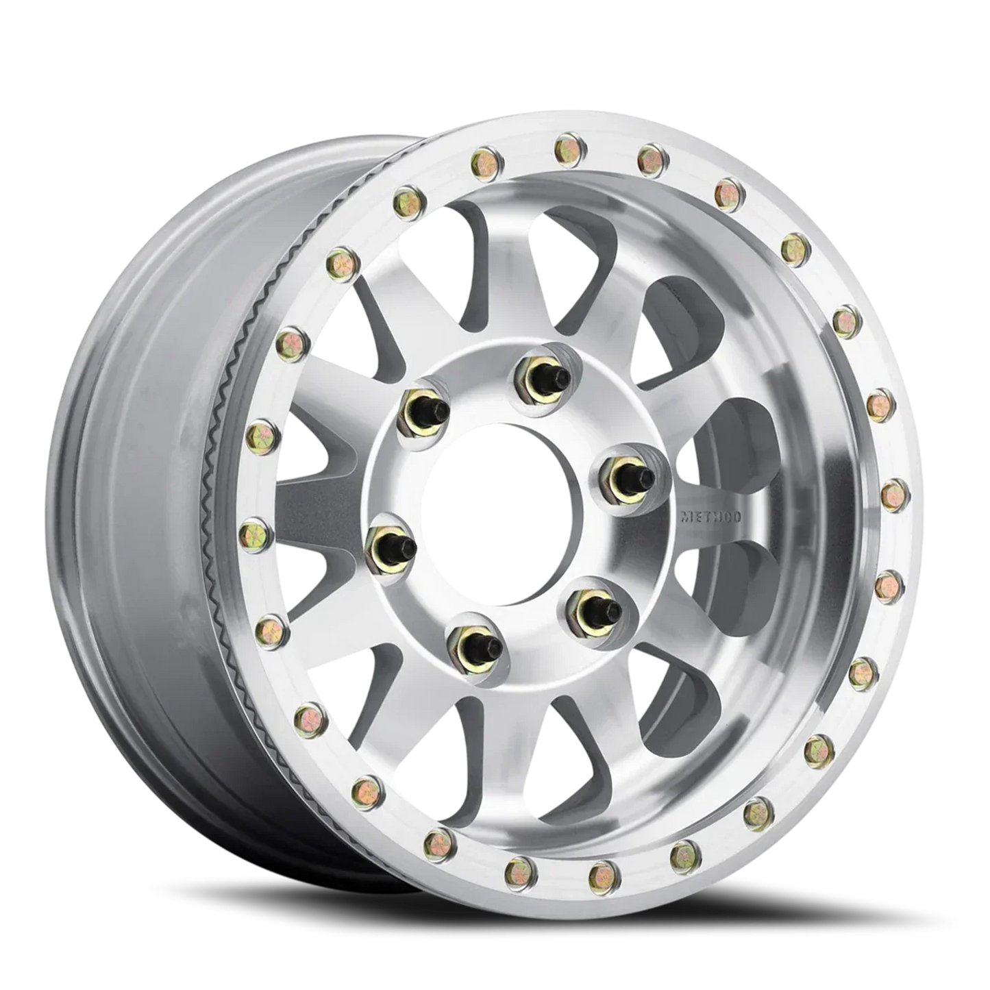 Method 101 17x8 5x205 -51mm Buggy Beadlock Machined - Raw MR10178019351B