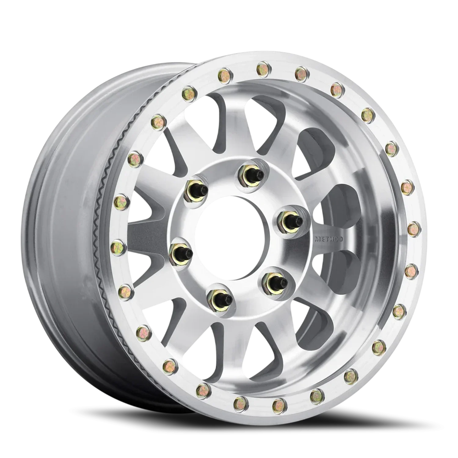 Method 101 15x5.5 5x205 -20mm Buggy Beadlock Machined - Raw MR10155519320B