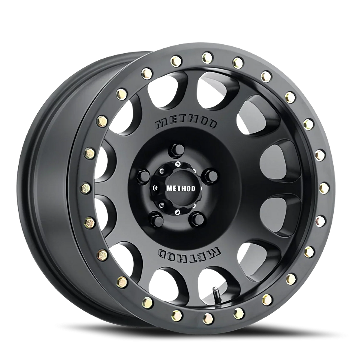 Method 105 17x9 8x165.1 (8x6.5) -38mm Beadlock Matte Black MR10579080538B