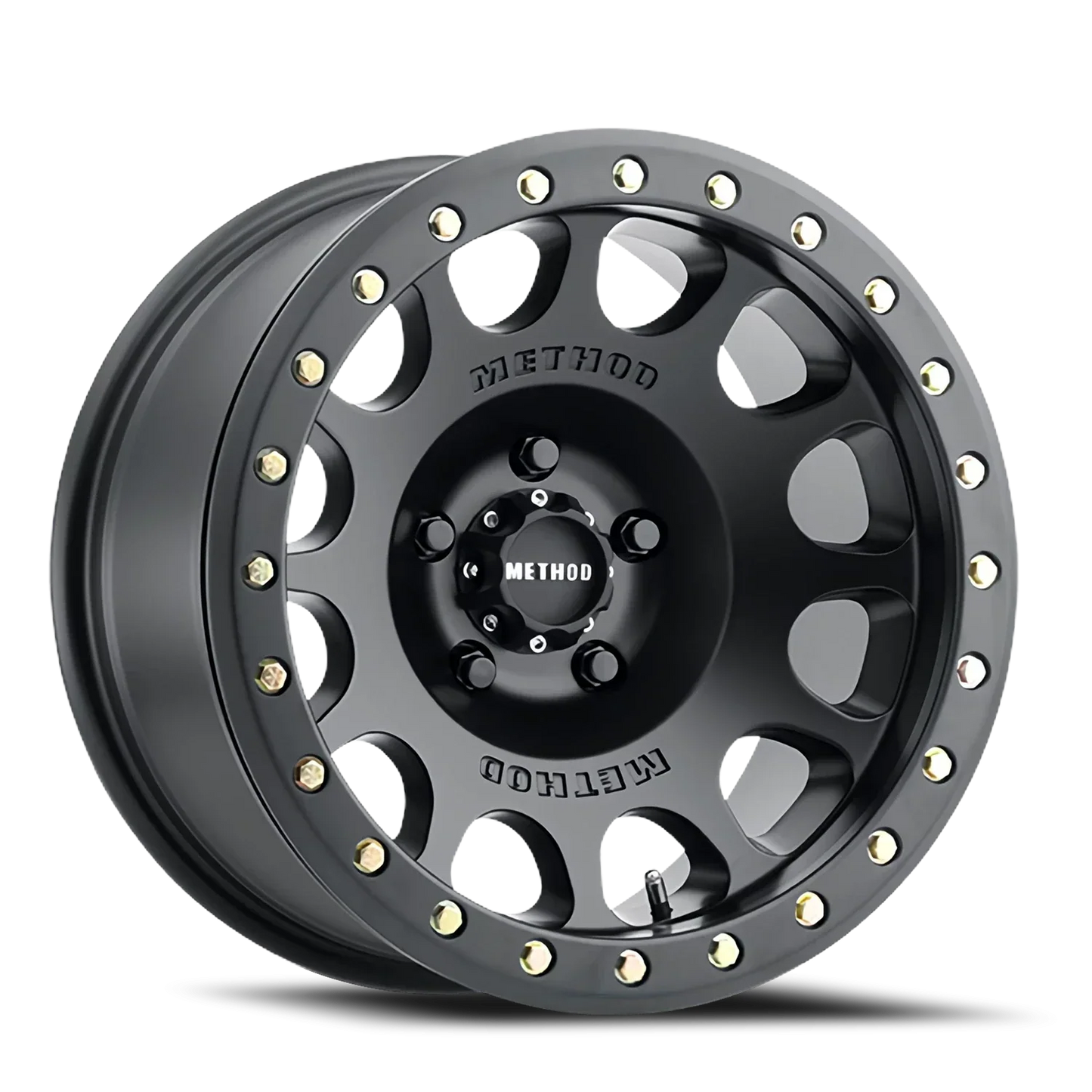 Method 105 17x8.5 5x139.7 (5x5.5) 0mm Beadlock Matte Black MR10578555500B