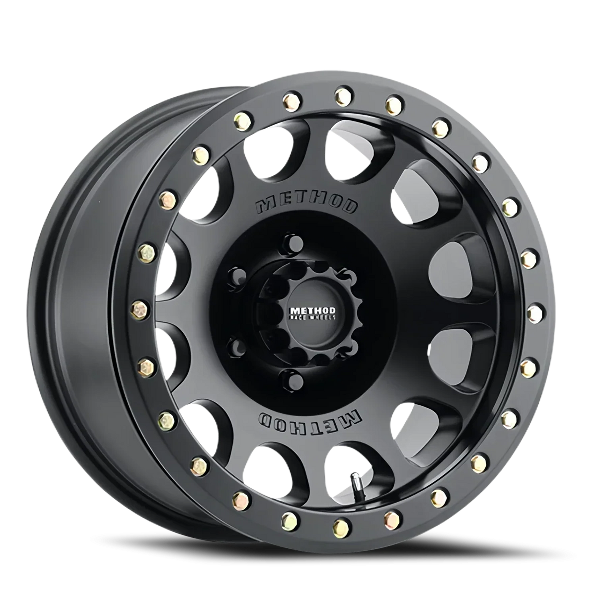Method 105 17x9 6x139.7 (6x5.5) -38mm Beadlock Matte Black MR10579060538B