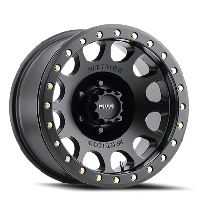 Method 105 17x9 8x165.1 (8x6.5) -38mm Beadlock Matte Black MR10579080538B