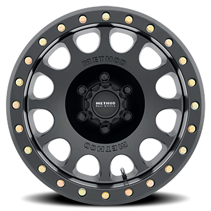 Method 105 17x9 8x165.1 (8x6.5) -38mm Beadlock Matte Black MR10579080538B