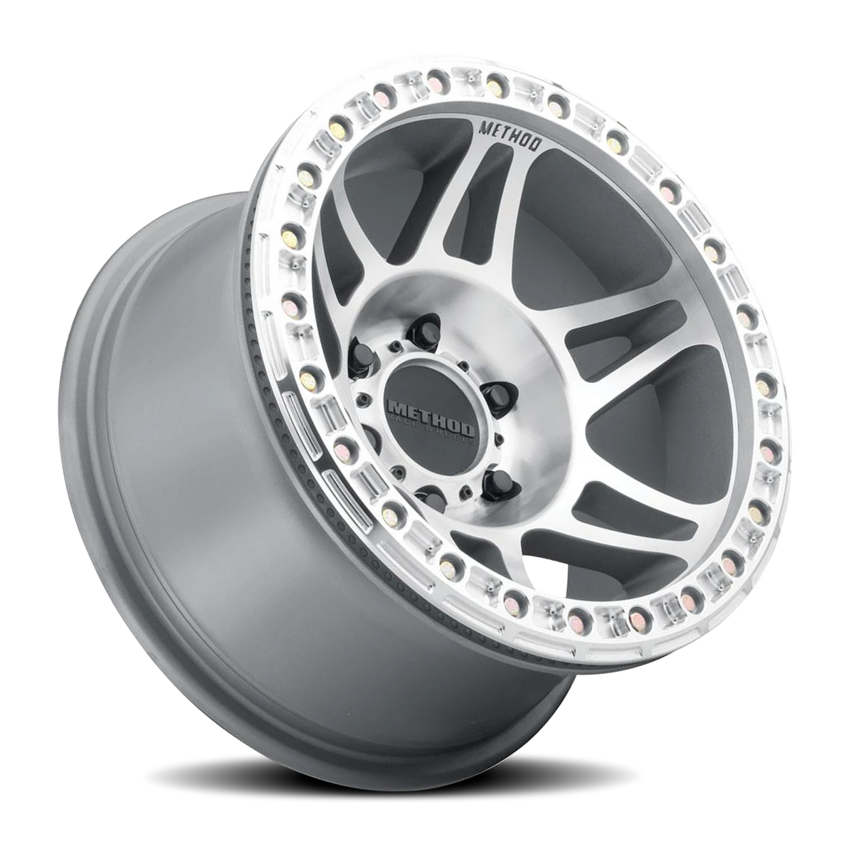 Method 106 17x9 6x139.7 (6x5.5) -44mm Beadlock Machined MR10679060344B