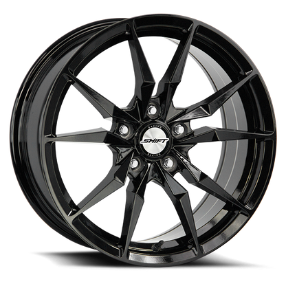 SHIFT H29 BLADE 17X7.5 35MM 5X114.3 ALL GLOSS BLACK | H29751435GB