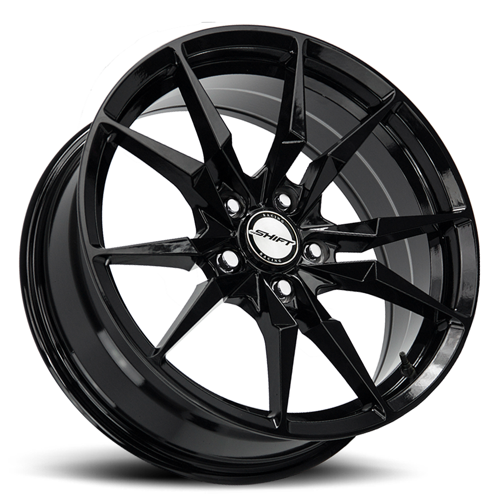 SHIFT H29 BLADE 17X7.5 35MM 5X114.3 ALL GLOSS BLACK | H29751435GB