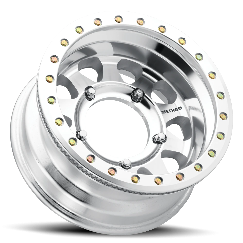 Method 101 15x5.5 5x205 -20mm Buggy Beadlock Machined - Raw MR10155519320B