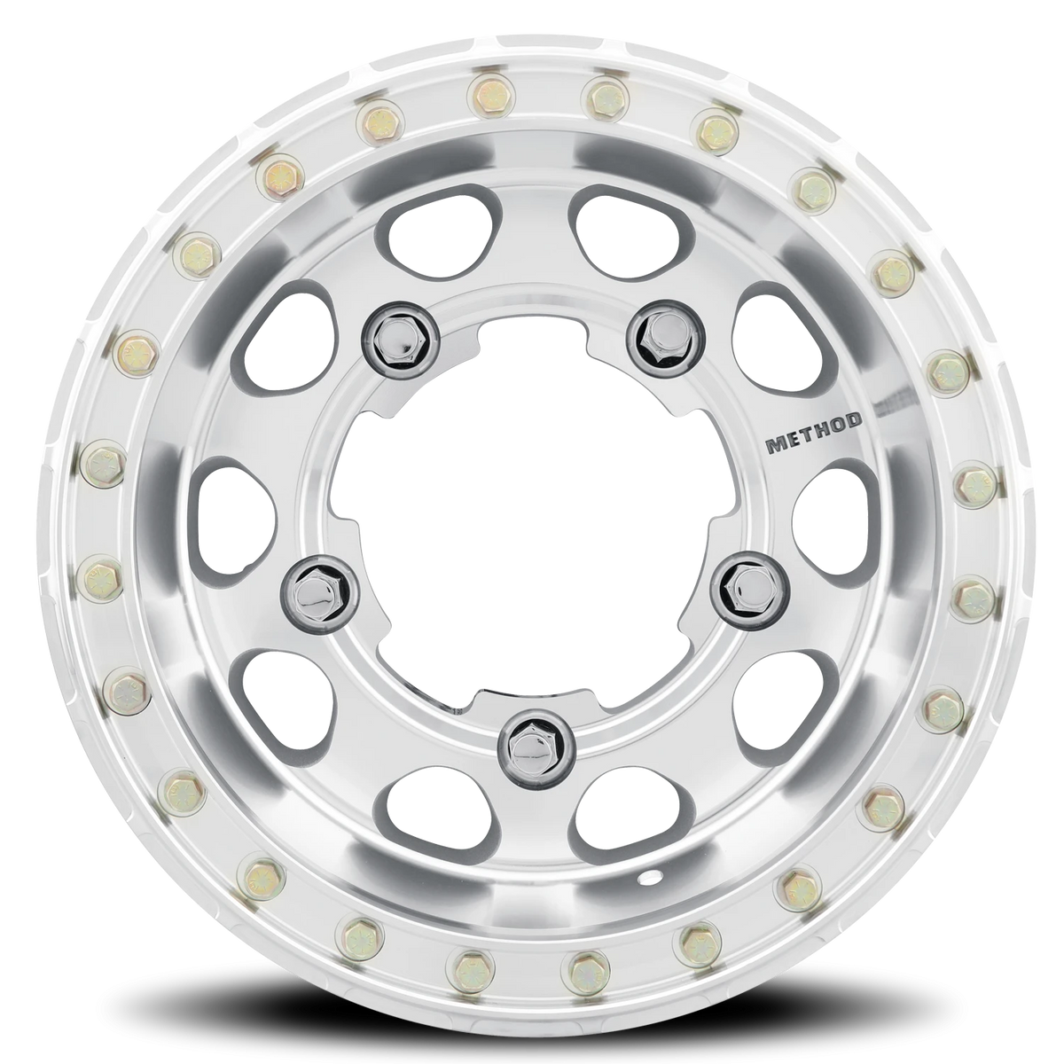 Method 103 15x4.5 5x205 -25mm Buggy Beadlock Machined - Raw MR10354519325B