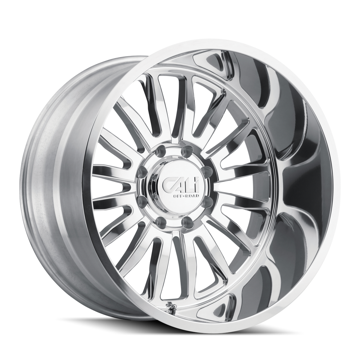CALI OFF-ROAD SUMMIT 9110 22X12 -51MM 6x139.7 106MM POLISHED/MILLED SPOKES