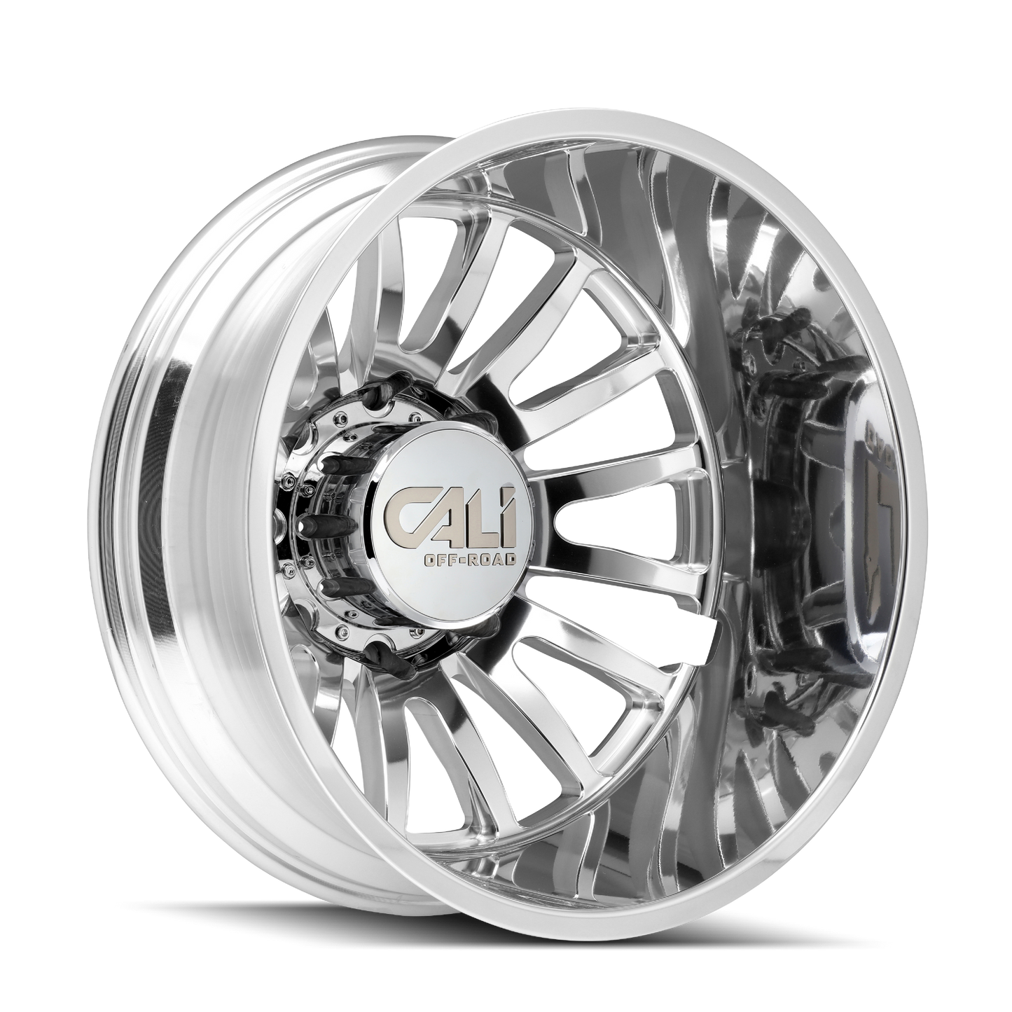 CALI OFF-ROAD SUMMIT DUALLY 9110D 22X8.25 -192MM 8x165.1 121.3MM POLISHED/MILLED SPOKES
