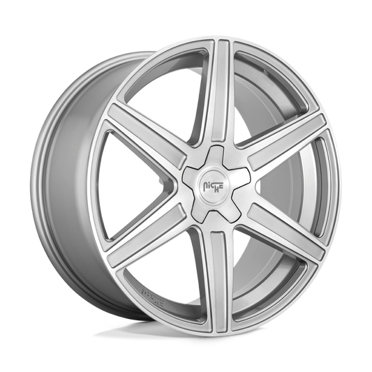 NICHE 1PC M241 CARINA 20x10.5 20 Blank ANTHRACITE BRSHED TINTED CLEAR