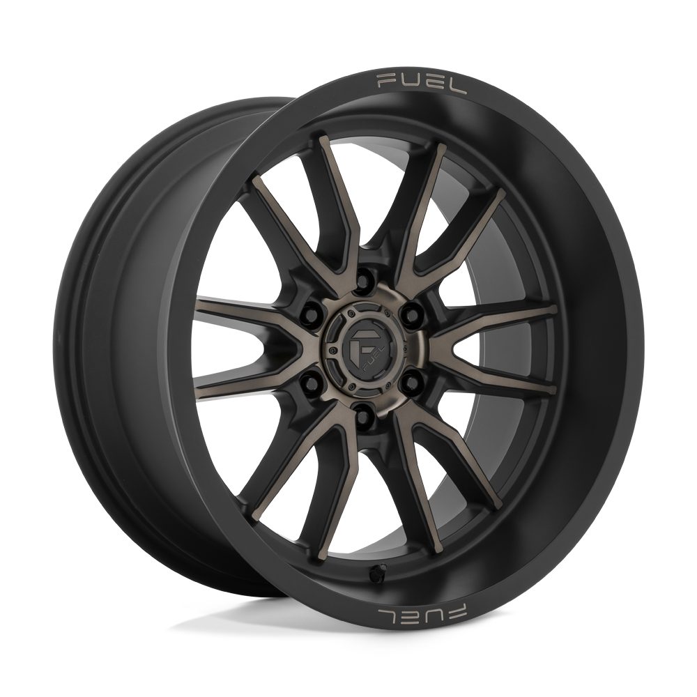 FUEL 1PC D762 CLASH 20X9 1 8X170/8X6.7 MATTE BLACK DOUBLE DARK TINT