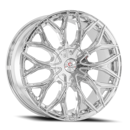 CAVALLO CLV-37 26X9.5 25 6X135/6X139.7 NANO CHROME