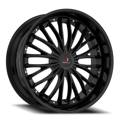CAVALLO CLV-42 22X9.5 25 6X135/6X139.7 GLOSS BLACK