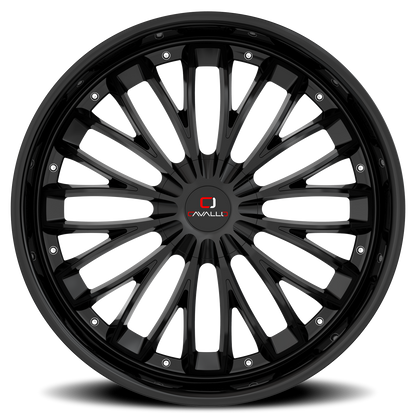 CAVALLO CLV-42 22X9.5 25 6X135/6X139.7 GLOSS BLACK