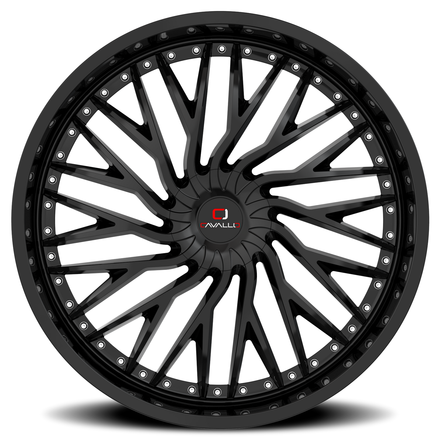 CAVALLO CLV-43 18X8 35 5X100/5X114.3 GLOSS BLACK