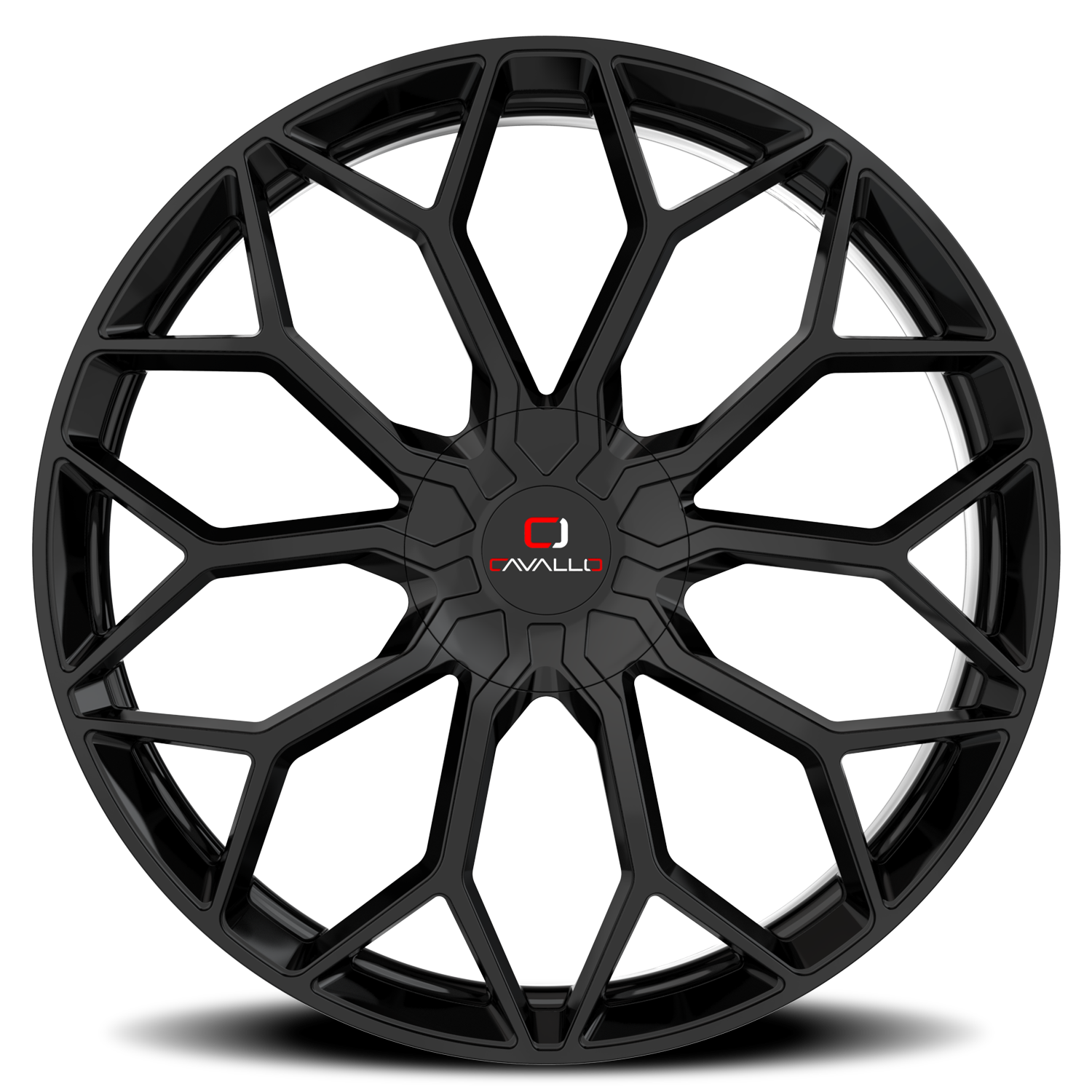 CAVALLO CLV-44 18X8 35 4X100/4X114.3 GLOSS BLACK