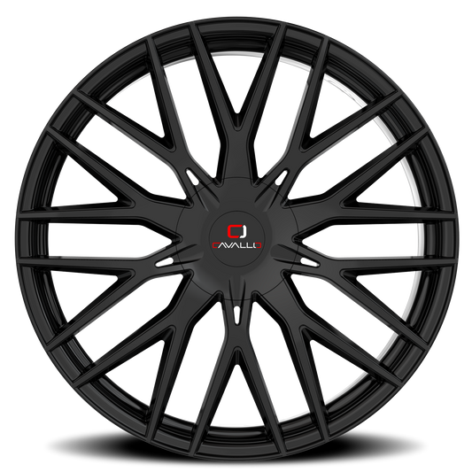 CAVALLO CLV-45 18X8 35 4X100/4X114.3 GLOSS BLACK
