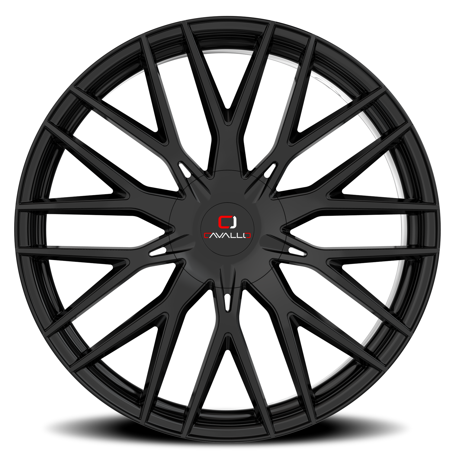 CAVALLO CLV-45 22X9.5 15 5X115/5X120 GLOSS BLACK