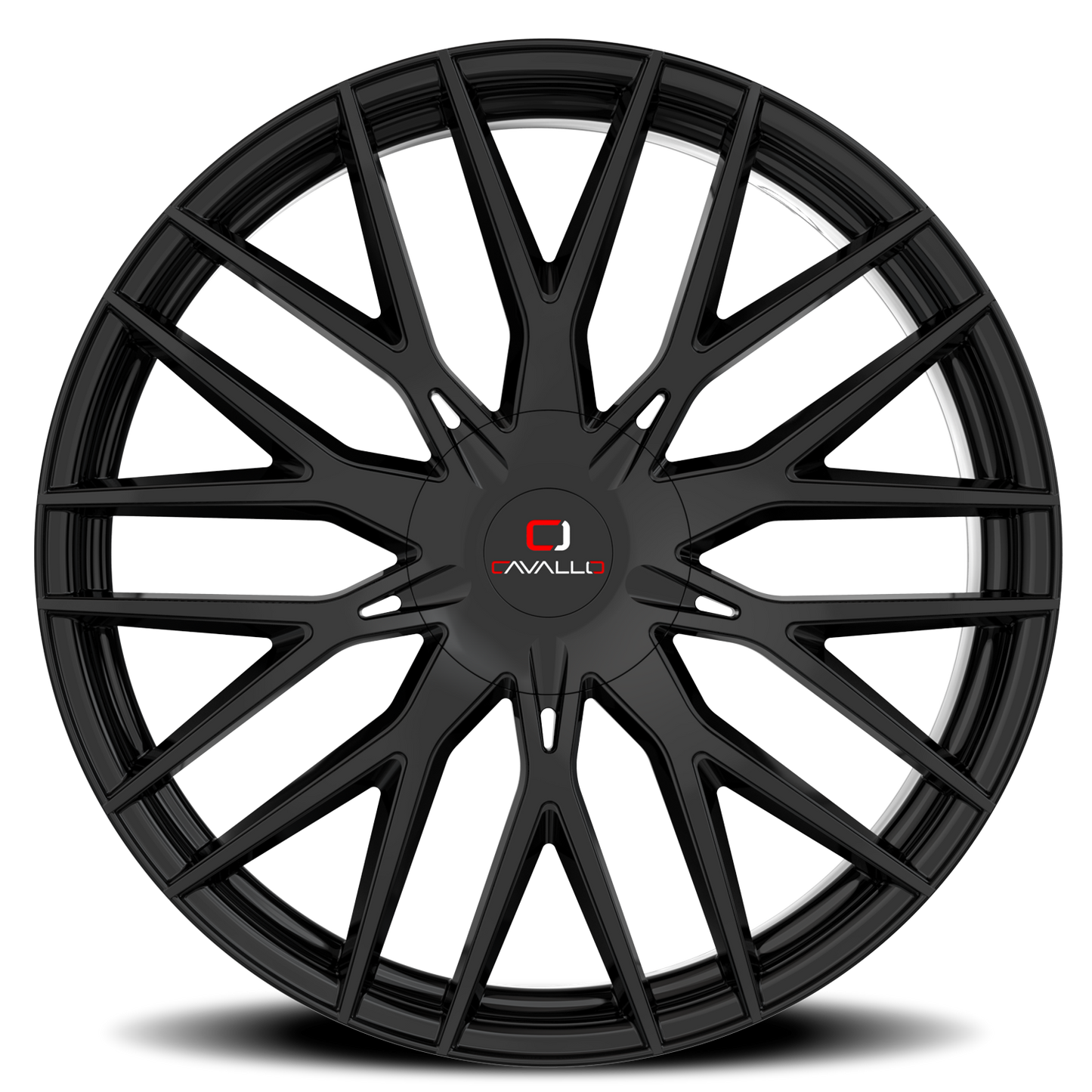 CAVALLO CLV-45 24X9 18 5X115/5X120 GLOSS BLACK