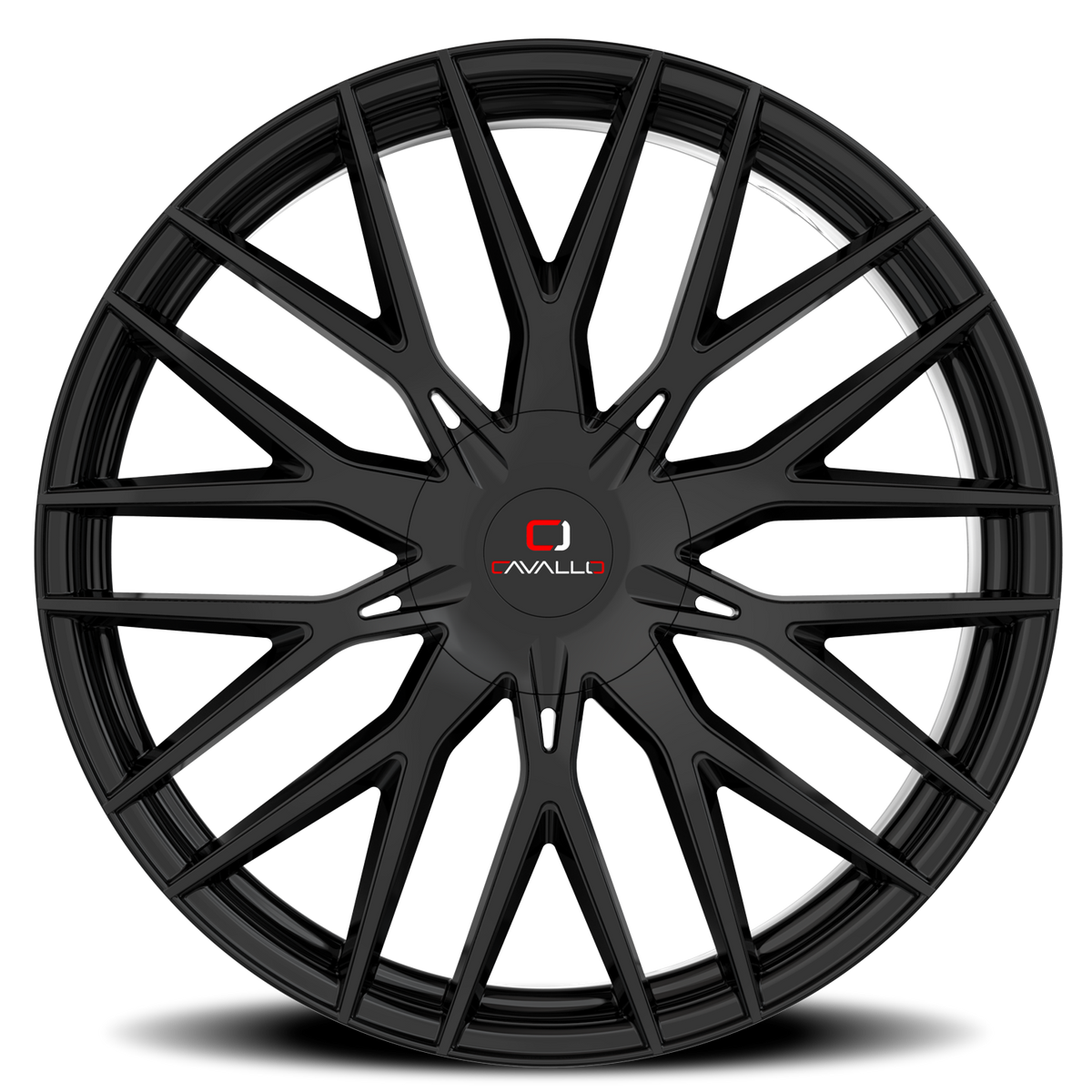 CAVALLO CLV-45 24X9 18 5X115/5X120 GLOSS BLACK