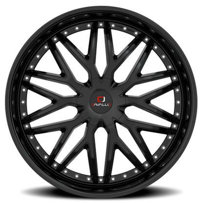 CAVALLO CLV-46 18X8 35 4X100/4X114.3 GLOSS BLACK
