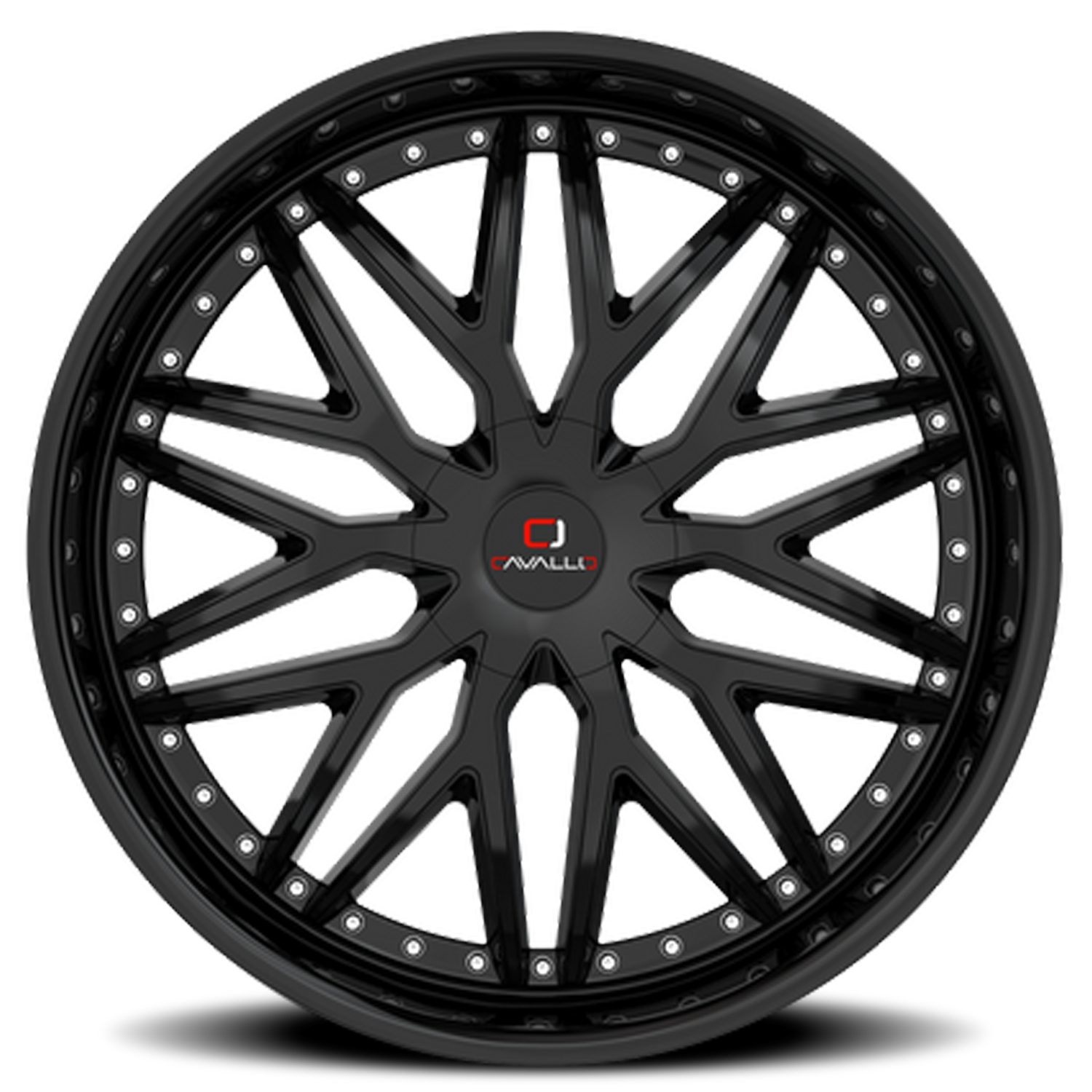 CAVALLO CLV-46 18X8 35 5X100/5X114.3 GLOSS BLACK