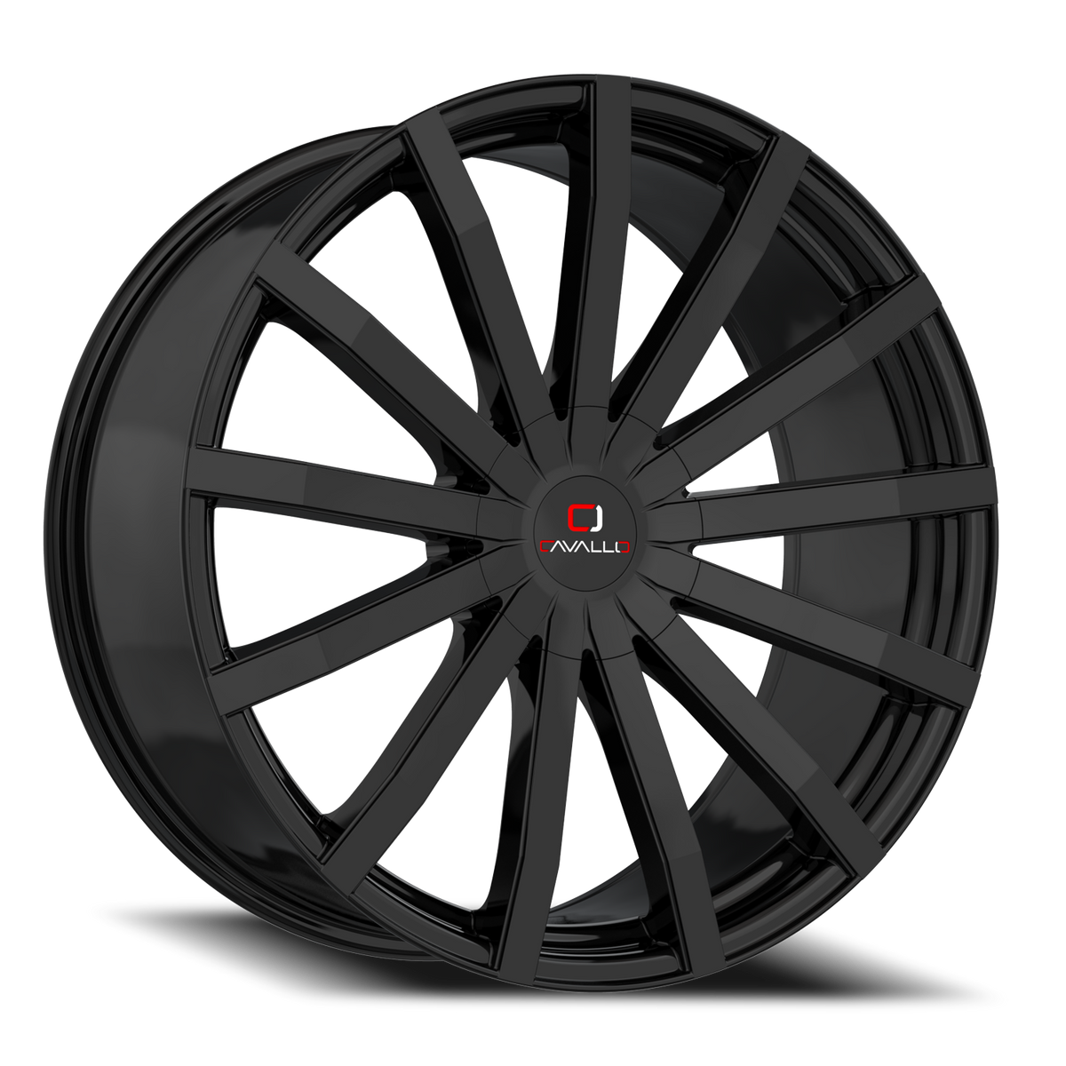 CAVALLO CLV-52 18X8 35 5X112/5X114.3 GLOSS BLACK