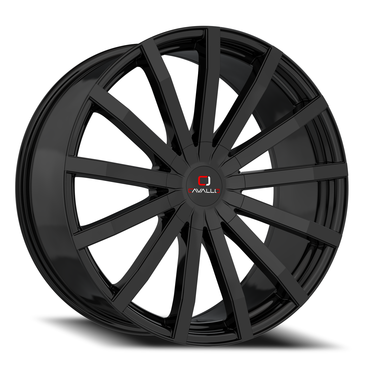 CAVALLO CLV-52 18X8 35 5X112/5X114.3 GLOSS BLACK