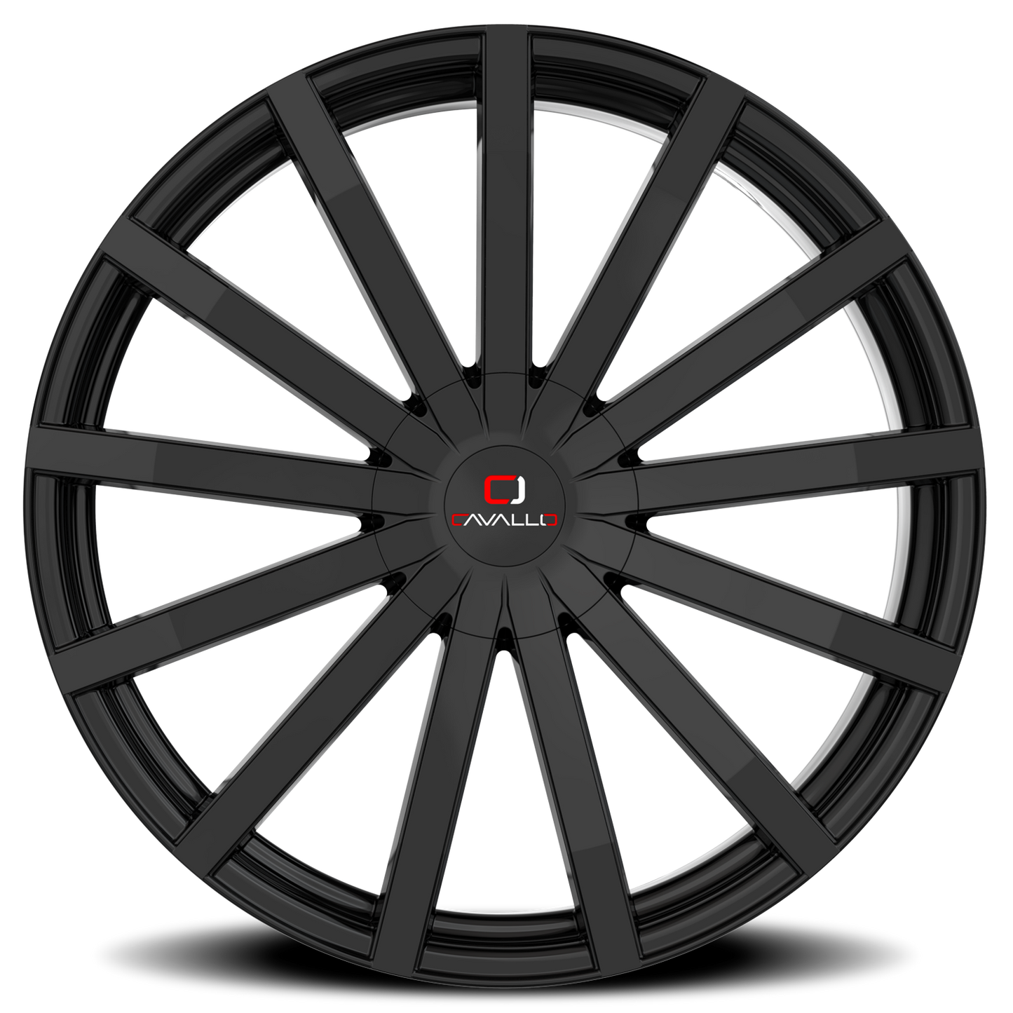 CAVALLO CLV-52 18X8 35 5X112/5X114.3 GLOSS BLACK