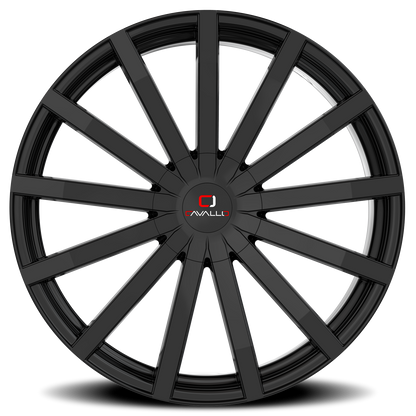 CAVALLO CLV-52 18X8 35 5X112/5X114.3 GLOSS BLACK