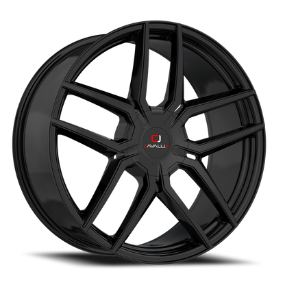CAVALLO CLV-55 22X9.5 15 5X115/5X120 GLOSS BLACK