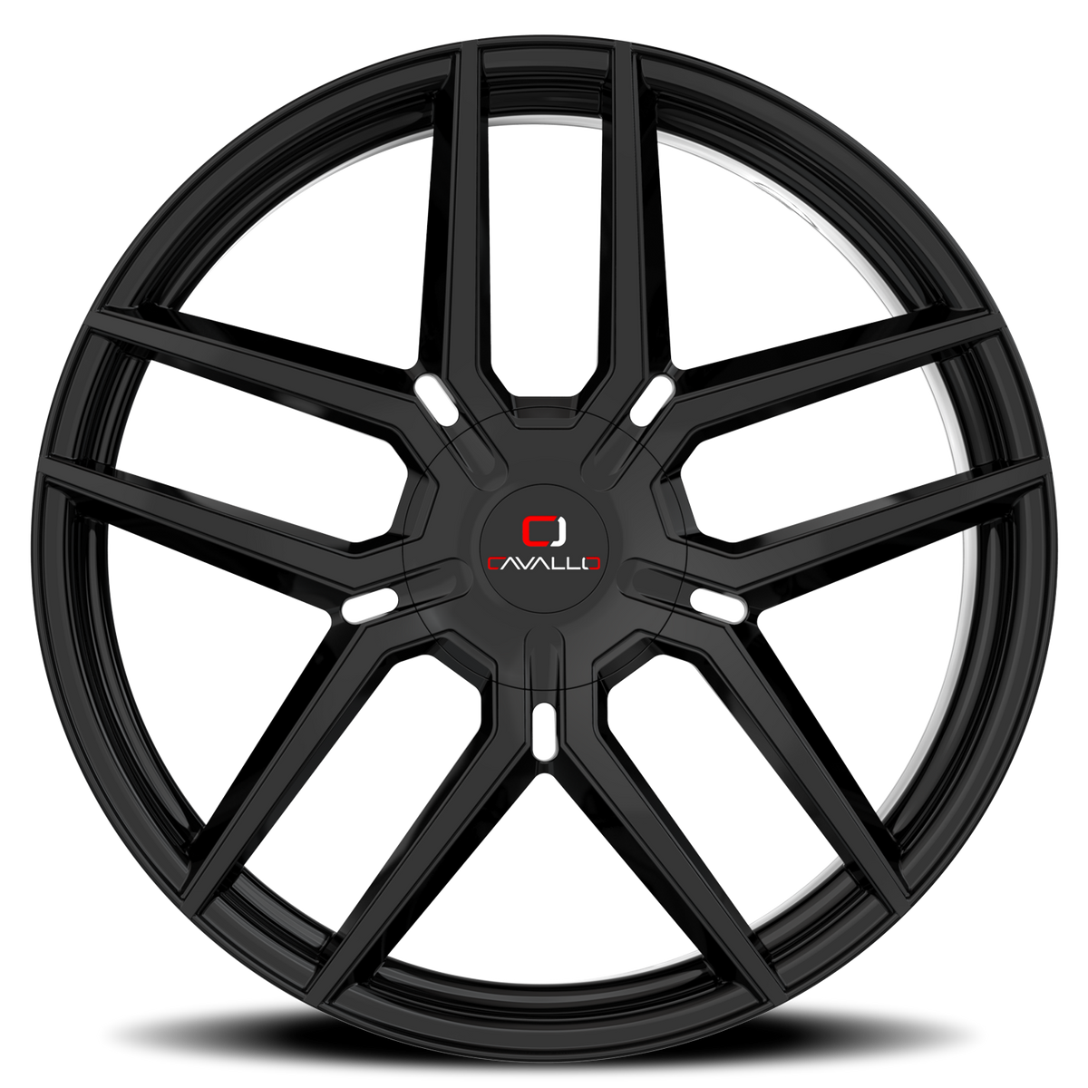 CAVALLO CLV-55 18X8 35 5X100/5X114.3 GLOSS BLACK