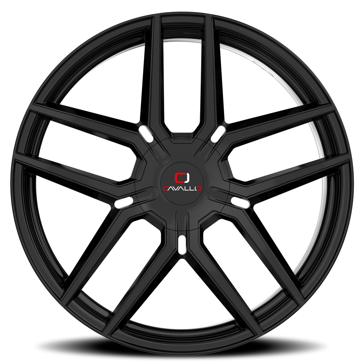 CAVALLO CLV-55 22X9.5 15 5X115/5X120 GLOSS BLACK