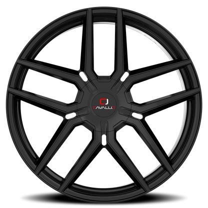 CAVALLO CLV-55 22X9.5 15 5X115/5X120 GLOSS BLACK