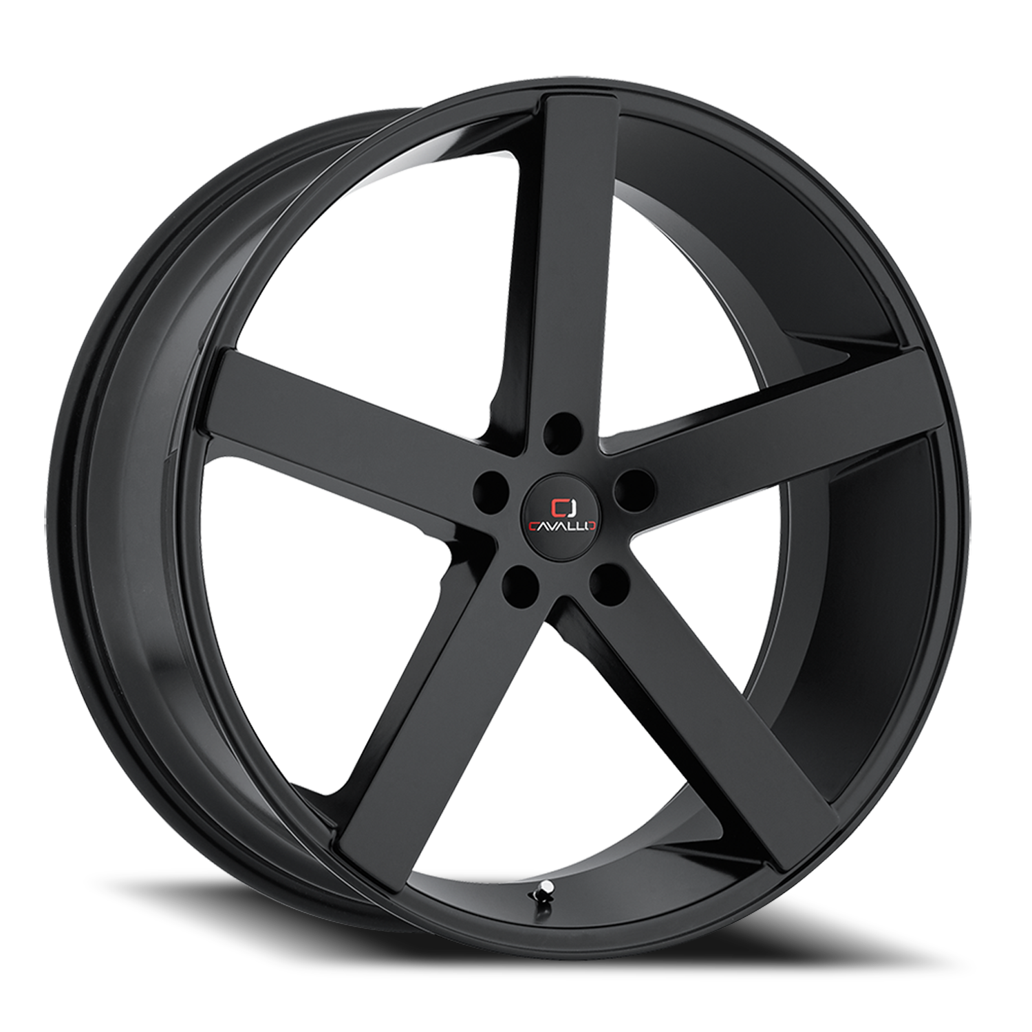 CAVALLO CLV-5 22X9 35 5X112 GLOSS BLACK