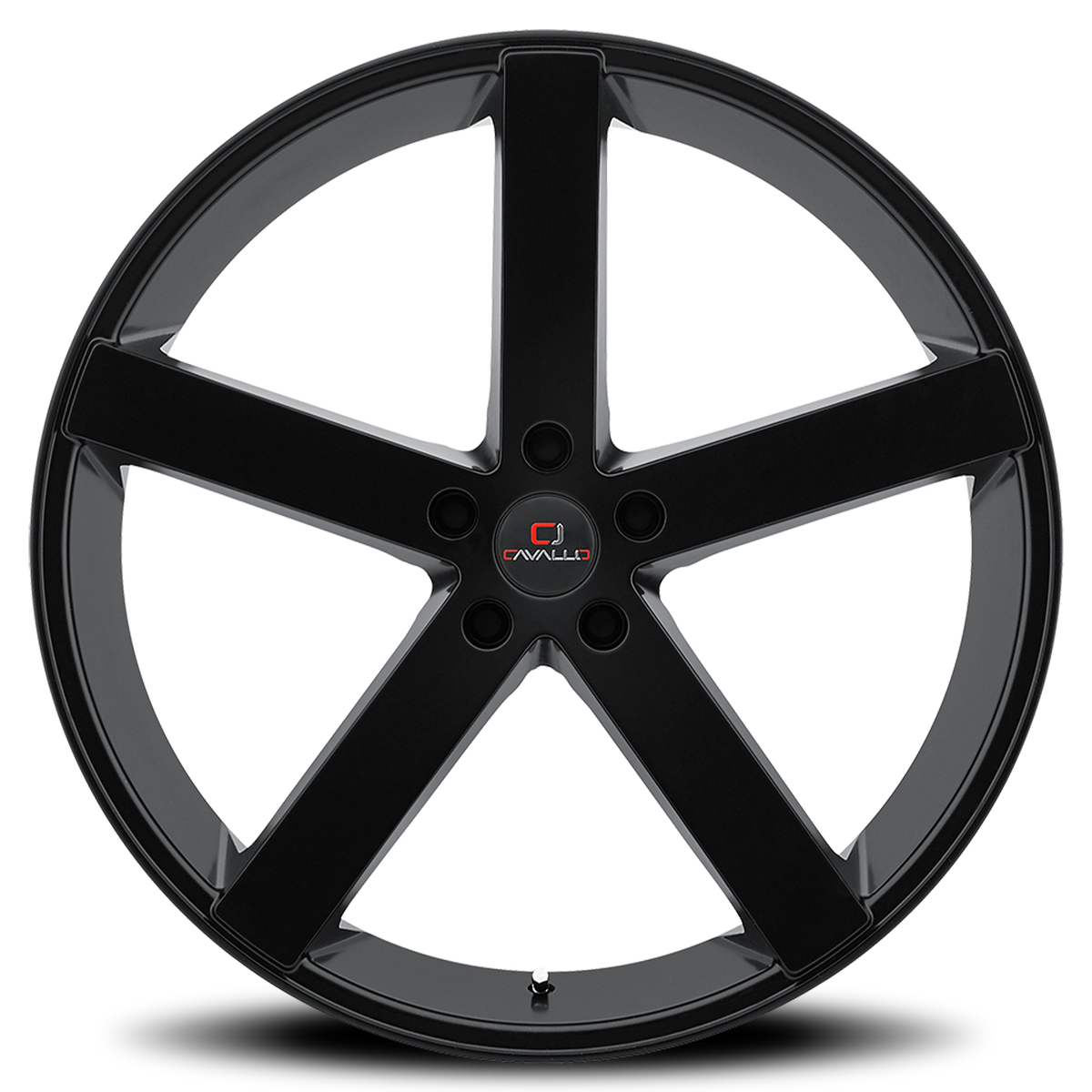 CAVALLO CLV-5 20X8.5 35 5X114.3 GLOSS BLACK