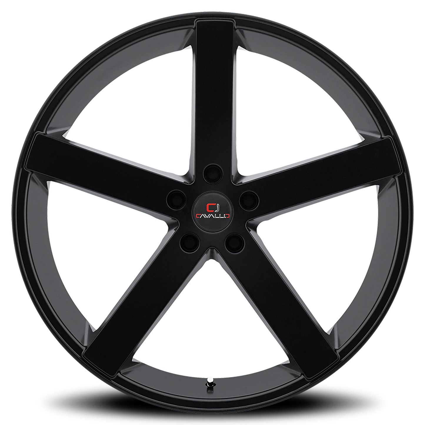 CAVALLO CLV-5 20X8.5 35 5X112 GLOSS BLACK