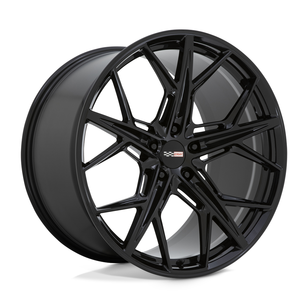 Cray HAMMERHEAD - 21x12 52mm 5x120 GLOSS BLACK Wheel | 2112HMH525120B67