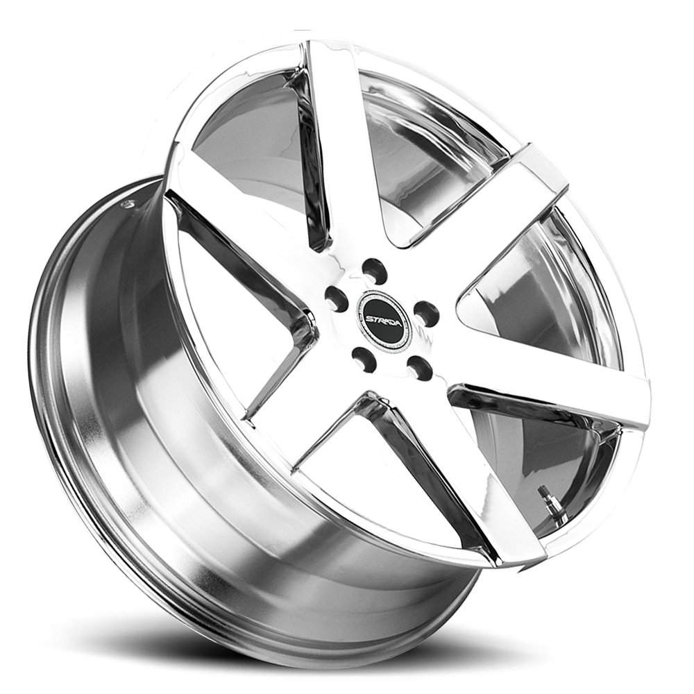 STRADA S60 CODA 26X10 24MM 6X139.7 CHROME | S60663924