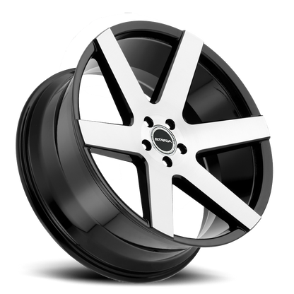 STRADA S60 CODA 20X8.5 35MM 6X120 GLOSS BLACK MACHINED | S60062035GBM