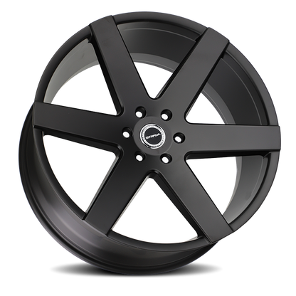 STRADA S60 CODA 22X9.5 24MM 6X139.7 STEALTH BLACK | S60263924SB