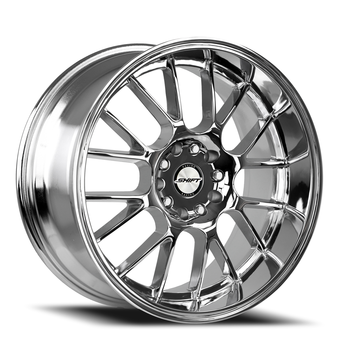 SHIFT H28 CRANK 17X7.5 30MM 5X100/5X114.3 CHROME | H28750030C