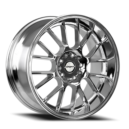 SHIFT H28 CRANK 18X8.5 30MM 5X114.3/5X120 CHROME | H28850130C