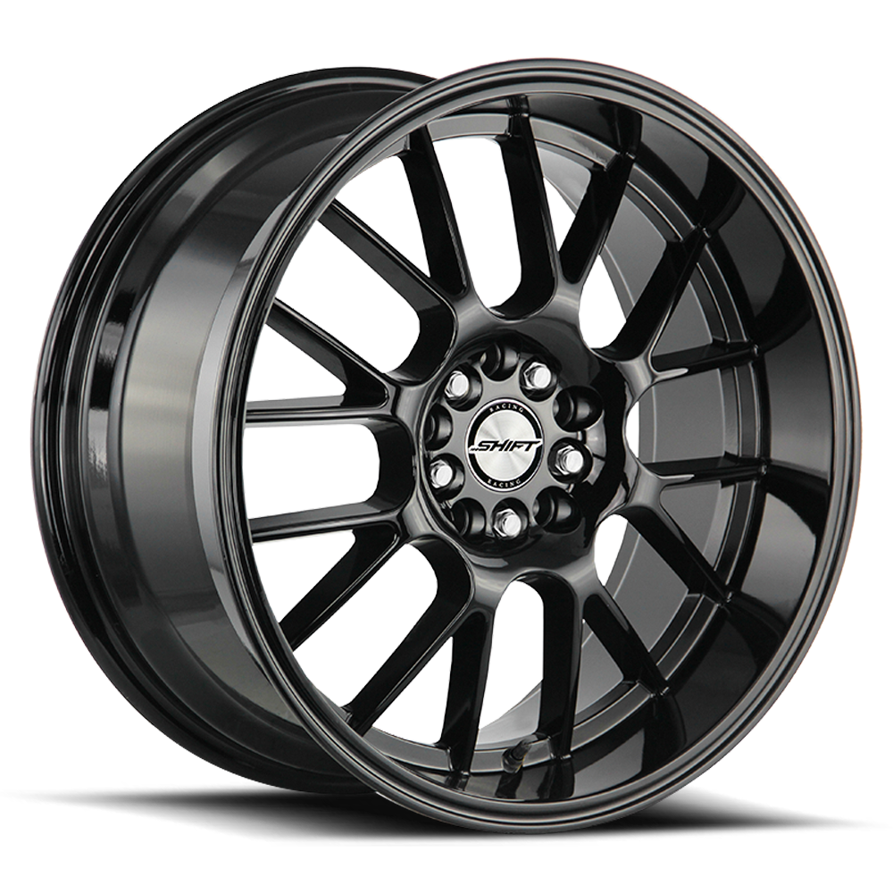 SHIFT H28 CRANK 17X7.5 30MM 5X114.3/5X120 ALL GLOSS BLACK | H28750130GB